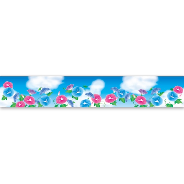 アルファ ラウンドシートS 夏イメージ 朝顔 DC9-0114 1枚（ご注文単位2枚）【直送品】