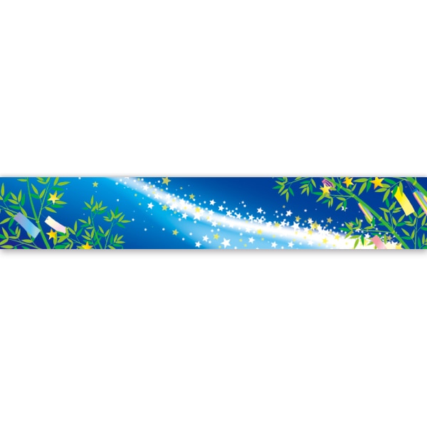 アルファ ラウンドシートS 七夕イメージ DC9-0118 1枚（ご注文単位2枚）【直送品】