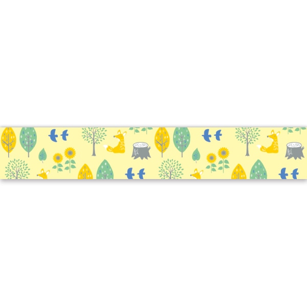 アルファ ラウンドシートS 夏パターン 北欧風 DC9-0117 1枚（ご注文単位2枚）【直送品】