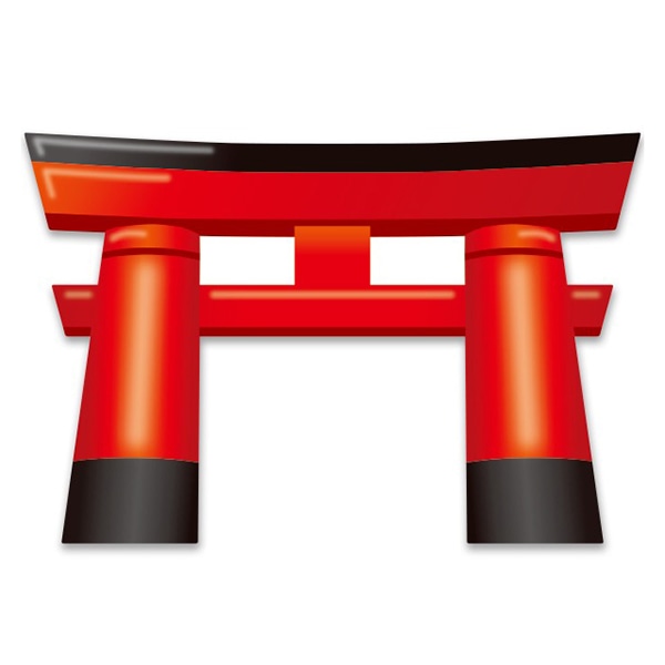 アルファ カットアウトパネル 鳥居 GK8-0028 1枚（ご注文単位1枚）【直送品】