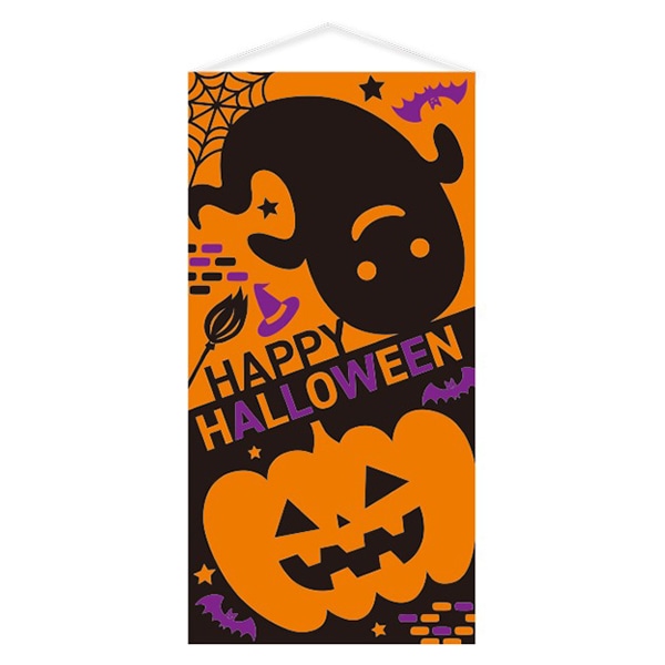 アルファ HAPPY HALLOWEENタペストリー 防炎加工 TC4-0069 1枚（ご注文単位1枚）【直送品】