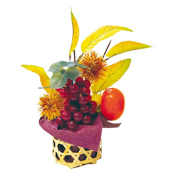 アルファ 秋の味覚かご TE4-1110 1個（ご注文単位1個）【直送品】