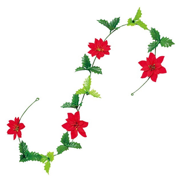 アルファ ポインセチアガーランド SP5-2006 1個（ご注文単位1個）【直送品】