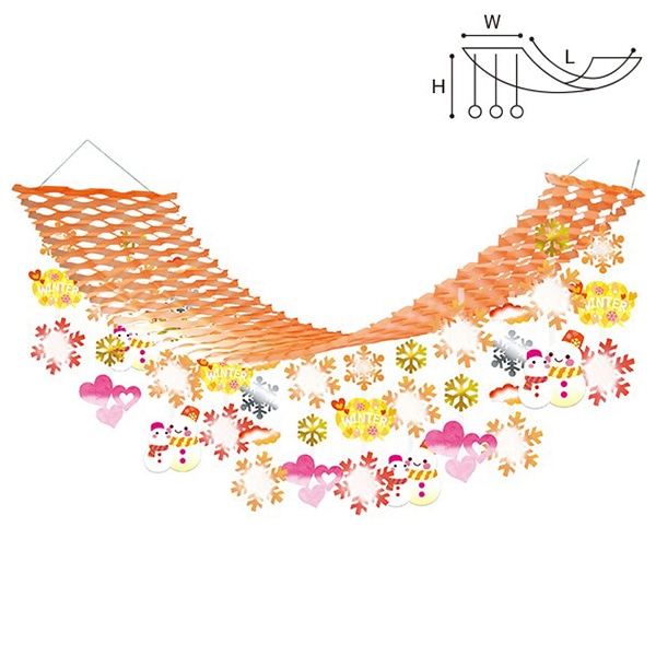アルファ ウォームスノーマン親子プリーツハンガー TA5-1203 1個（ご注文単位1個）【直送品】