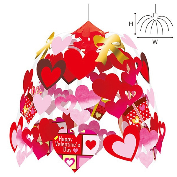 アルファ バレンタインハートセンター TA7-2077 1個（ご注文単位1個）【直送品】