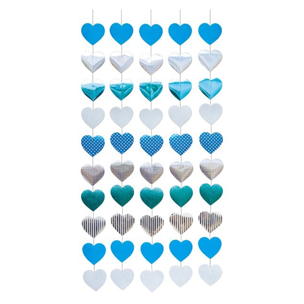 アルファ カラフルハートコード ブルー TC7-2085BU 1セット（ご注文単位1セット）【直送品】