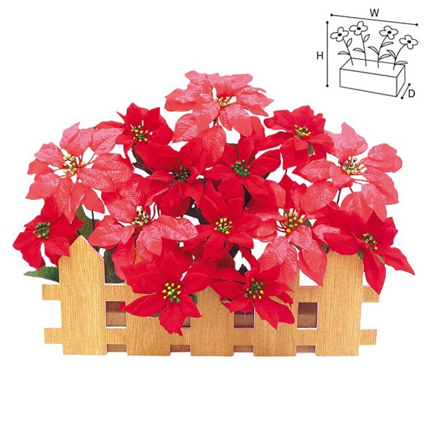 アルファ ポインセチア垣根スタンド TE5-1359 1個（ご注文単位1個）【直送品】