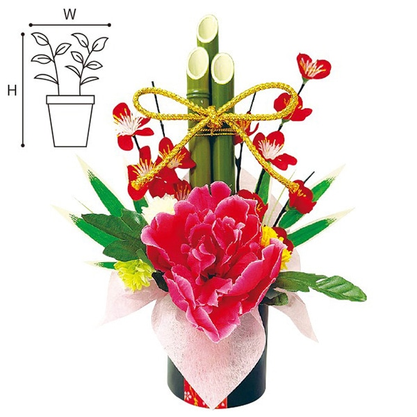 アルファ 門松アレンジスタンド TE7-1229 1個（ご注文単位1個）【直送品】