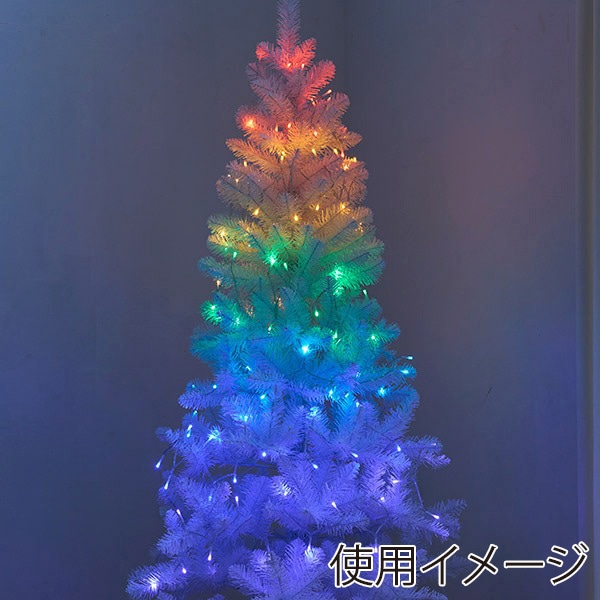 アルファ LEDレインボーグラデーションライト クリアコード 12.7m TG5-2102 1個（ご注文単位1個）【直送品】