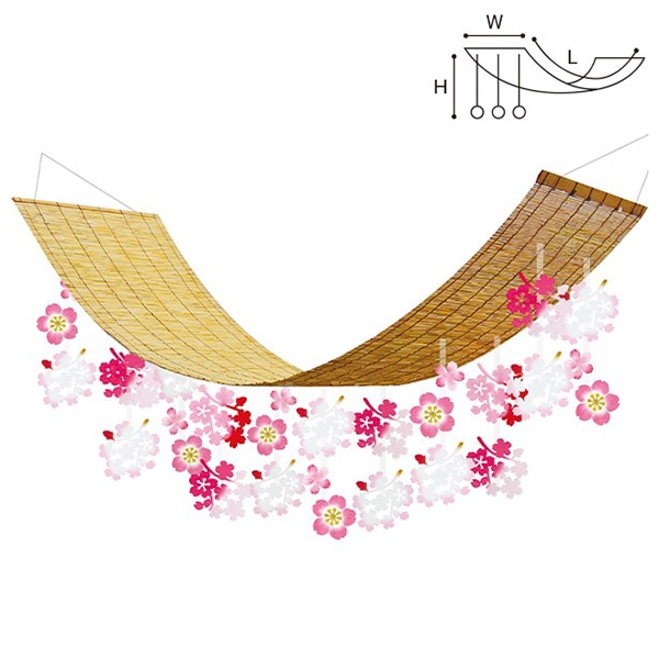 アルファ シダレ桜 スダレハンガー TA1-1206 1個（ご注文単位1個）【直送品】