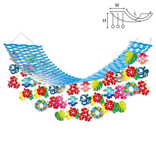 アルファ トロピカルオーシャンプリーツハンガー TA2-1223 1個（ご注文単位1個）【直送品】