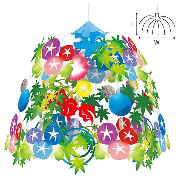 アルファ 夏色朝顔センター TA2-2131 1個（ご注文単位1個）【直送品】