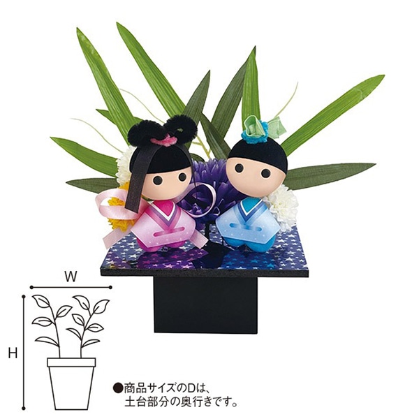 アルファ きらきら七夕スタンド TE2-0442 1個（ご注文単位1個）【直送品】