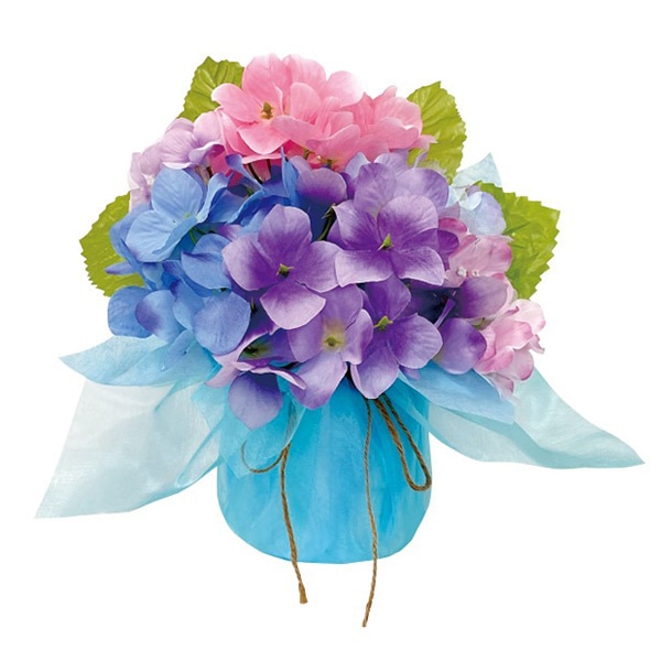 アルファ カラフルアジサイラッピング TE2-0448 1個（ご注文単位1個）【直送品】