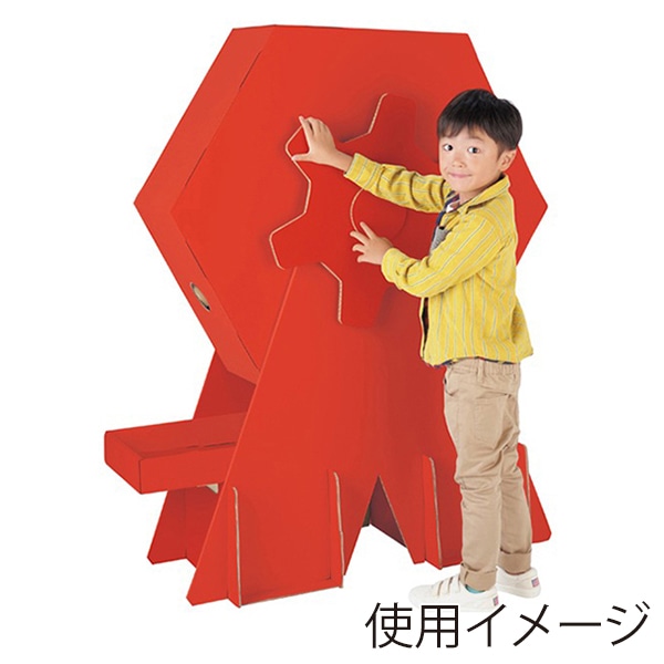 アルファ 巨大ガラポン 約135×110×44cm XT8-0169 1台（ご注文単位1台）【直送品】