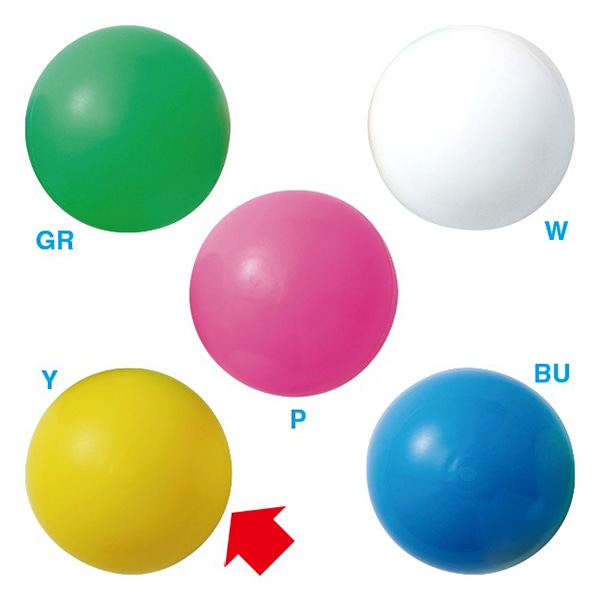 アルファ 巨大ガラポン用カラーボール 黄 φ7cm XT8-0169Y 1個（ご注文単位1個）【直送品】