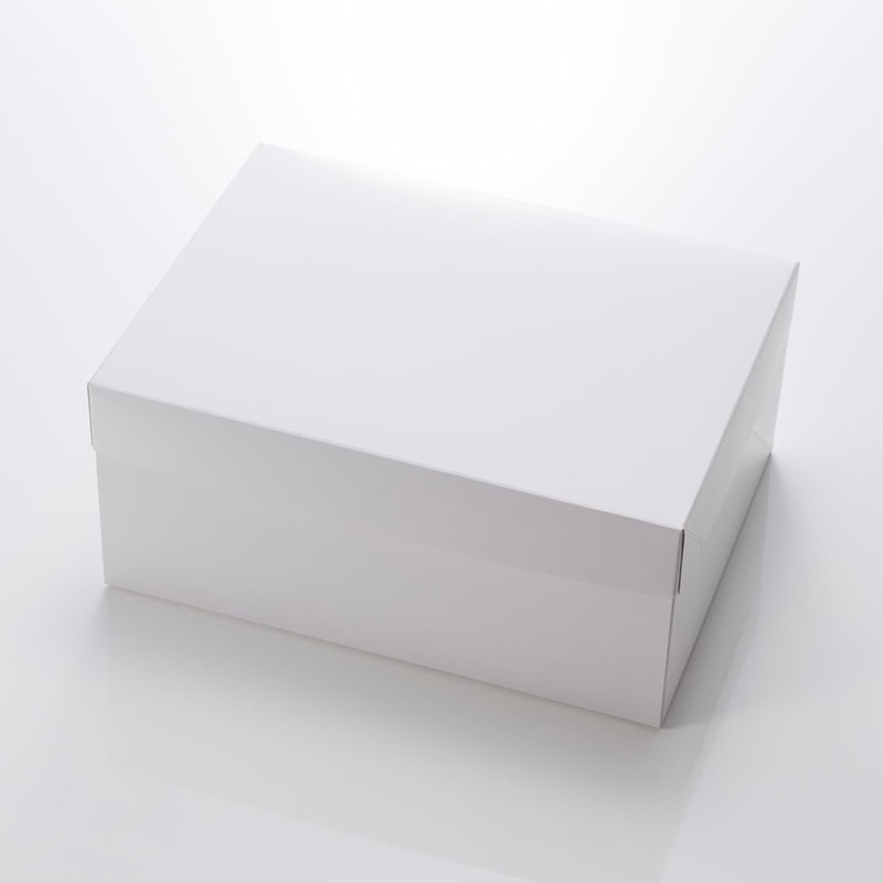 東光産業 ケーキ箱 10ヶ入 無地 150枚/箱(ご注文単位1箱)【直送品】