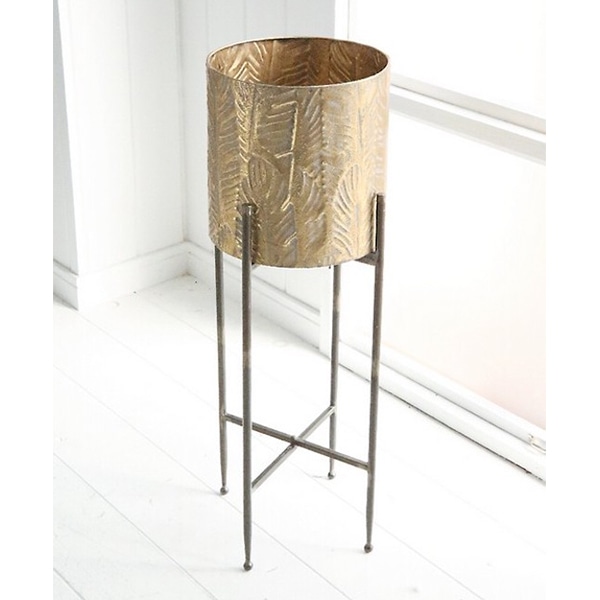 コベント・ガーデン ゴルドリーフポットカバー KW-36 1個（ご注文単位2個）【直送品】