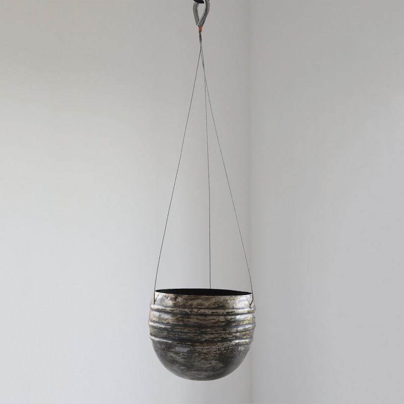 コベント・ガーデン ラスティ メタルハンギングカップ QZ-19 1個（ご注文単位1個）【直送品】