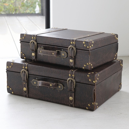 コベント・ガーデン バックルボタン レザートランク 2点セット LS-11 1個（ご注文単位1個）【直送品】