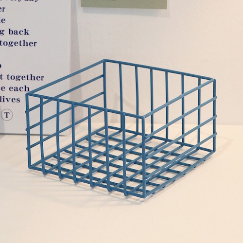 コベント・ガーデン ワイヤーボックス blue NA-12 1個（ご注文単位4個）【直送品】