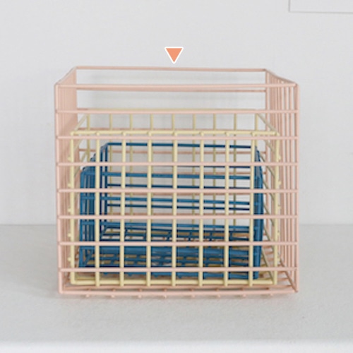 コベント・ガーデン ワイヤーボックス peach NA-14 1個（ご注文単位2個）【直送品】