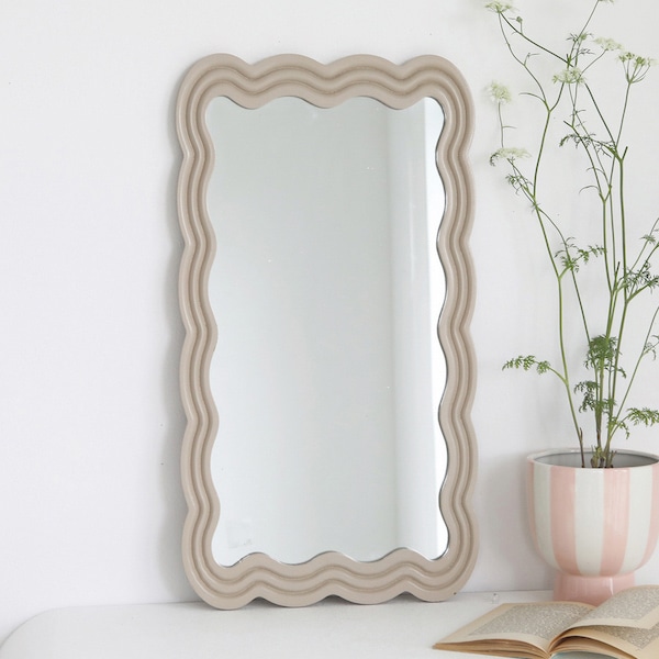 コベント・ガーデン ウェーブ ウォールミラー NA-36 1個（ご注文単位1個）【直送品】