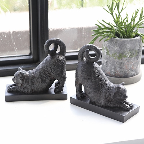 コベント・ガーデン キャッツ ブックエンド NY-58 1個（ご注文単位2個）【直送品】