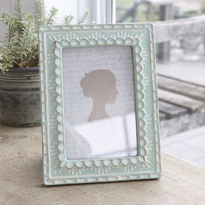 コベント・ガーデン アモン グリーンフォトフレーム KU-76 1個（ご注文単位2個）【直送品】