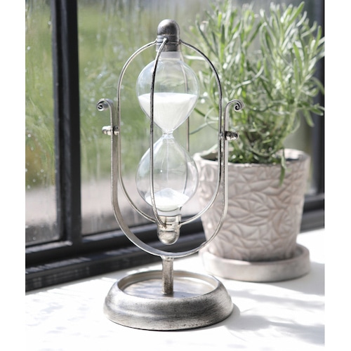 コベント・ガーデン 砂時計 アワーグラス シルバー BC-35 1個（ご注文単位1個）【直送品】