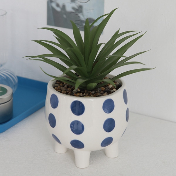 コベント・ガーデン フェイクグリーンポット dot NA-45 1個（ご注文単位2個）【直送品】