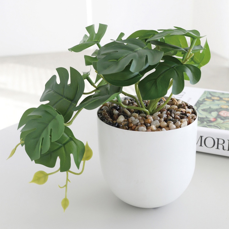 コベント・ガーデン フェイクグリーンポット white NA-53 1個（ご注文単位3個）【直送品】