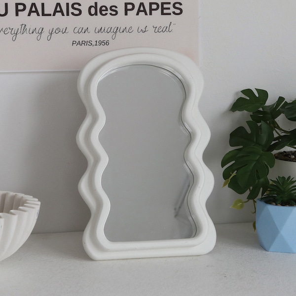 コベント・ガーデン ウェーブミラー white NA-74 1個（ご注文単位3個）【直送品】