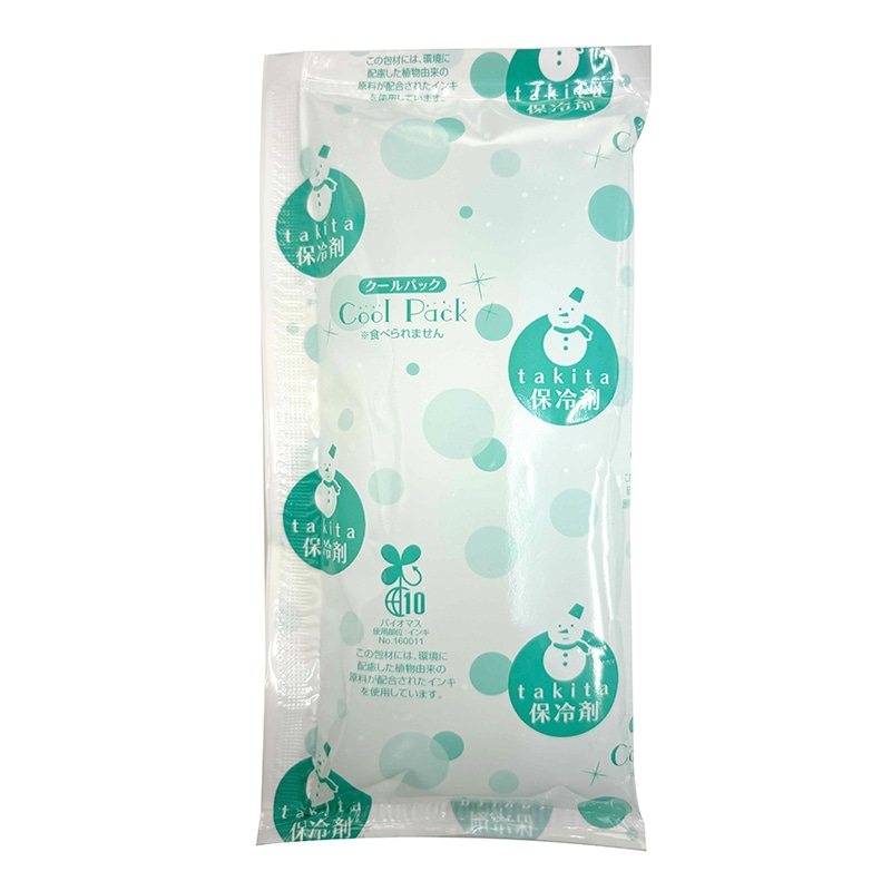 滝田製氷 保冷剤 ナイロンタイプ 100g NA-100 100個/箱（ご注文単位2箱）【直送品】