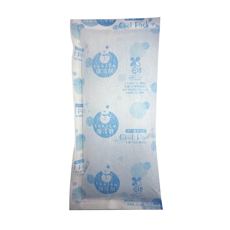 滝田製氷 保冷剤 不織布タイプ 100g FC-100 100個/箱（ご注文単位2箱）【直送品】