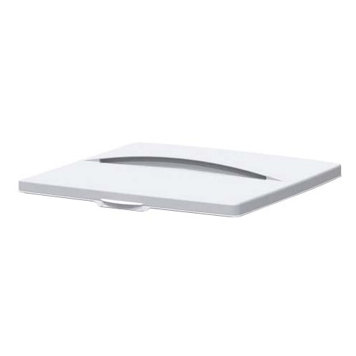 E-CON サンコー　ダストボックス　#90　かぶせ蓋 オフホワイト  1個（ご注文単位1個）【直送品】