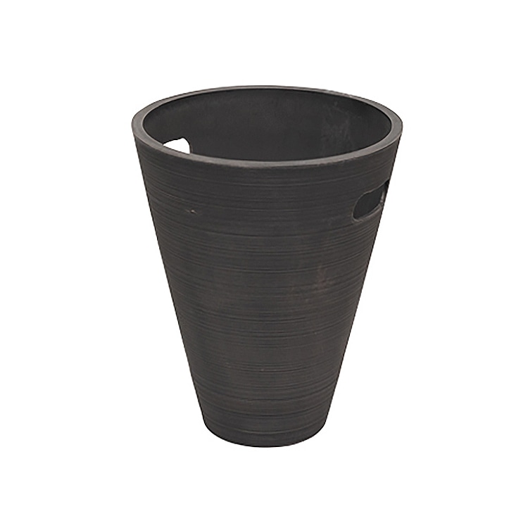 リード商事 樹脂ポット ハンドルポット 29 T-YX29 チャコール 1個(ご注文単位1個)【直送品】