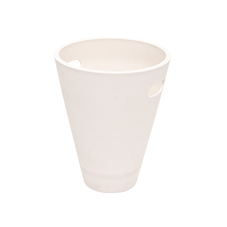 リード商事 樹脂ポット ハンドルポット 29 T-YX29 ホワイト 1個(ご注文単位1個)【直送品】