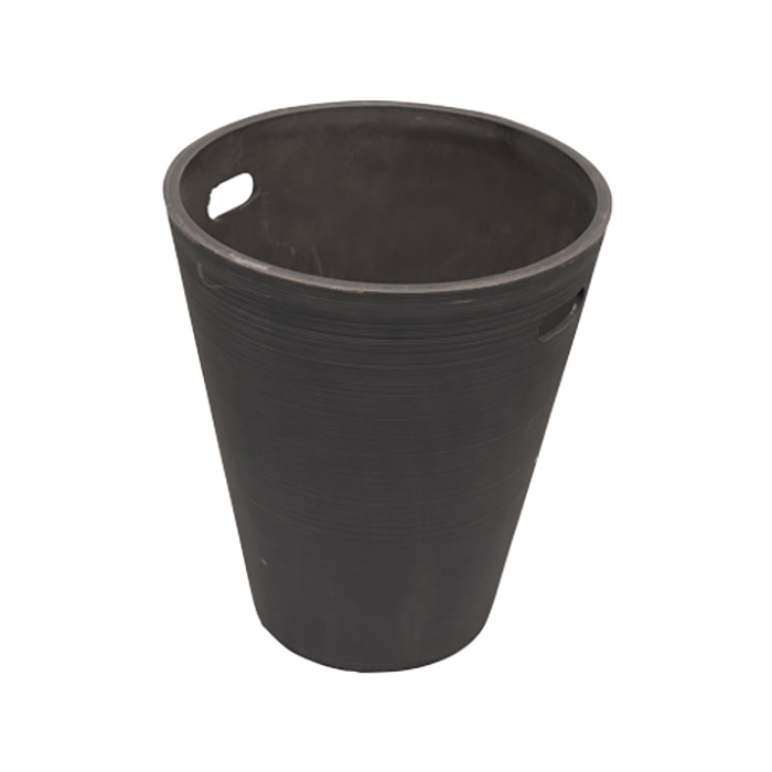 リード商事 樹脂ポット ハンドルポット 39 T-YX39 チャコール 1個(ご注文単位1個)【直送品】