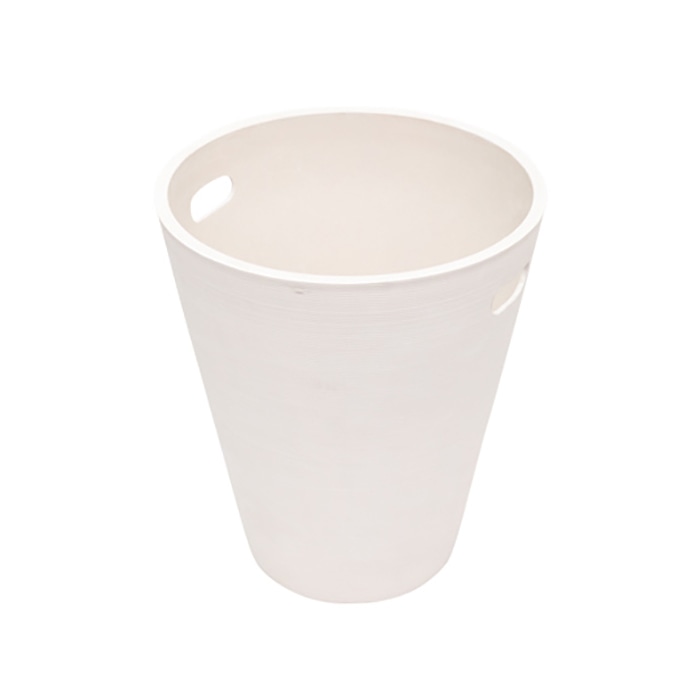 リード商事 樹脂ポット ハンドルポット 39 T-YX39 ホワイト 1個(ご注文単位1個)【直送品】