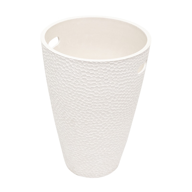 リード商事 樹脂ポット ハンドルポット 50 T-MR50 ホワイト 1個(ご注文単位1個)【直送品】