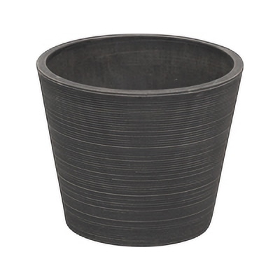 リード商事 樹脂ポット スムースラインポット 15 S-13C15 チャコール 1個(ご注文単位1個)【直送品】