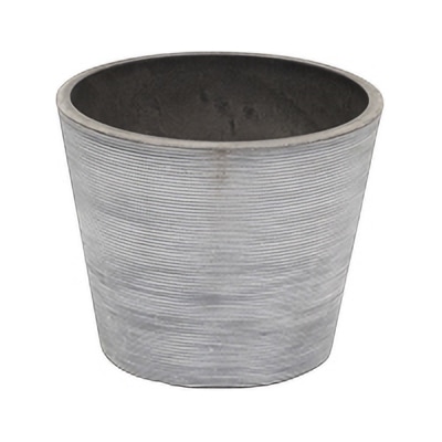 リード商事 樹脂ポット スムースラインポット 15 S-13C15 グレー 1個(ご注文単位1個)【直送品】