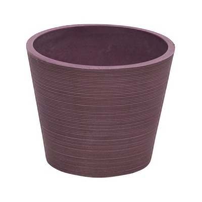 リード商事 樹脂ポット スムースラインポット 15 S-13C15 パープル 1個(ご注文単位1個)【直送品】