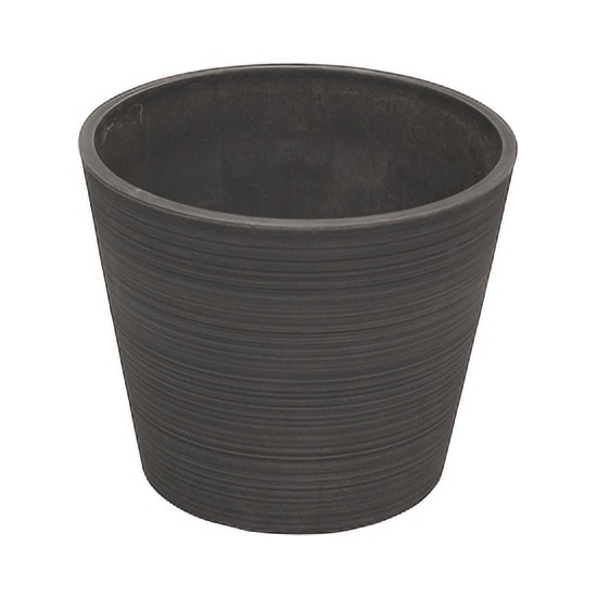 リード商事 樹脂ポット スムースラインポット 20 S-13C20 チャコール 1個(ご注文単位1個)【直送品】