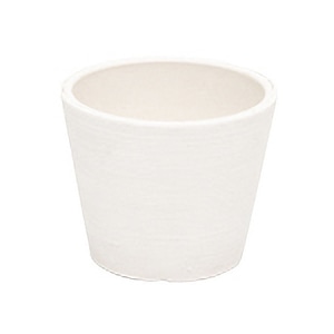 リード商事 樹脂ポット　スムースラインポット 10 S-13C10　ホワイト 1個（ご注文単位1個）【直送品】