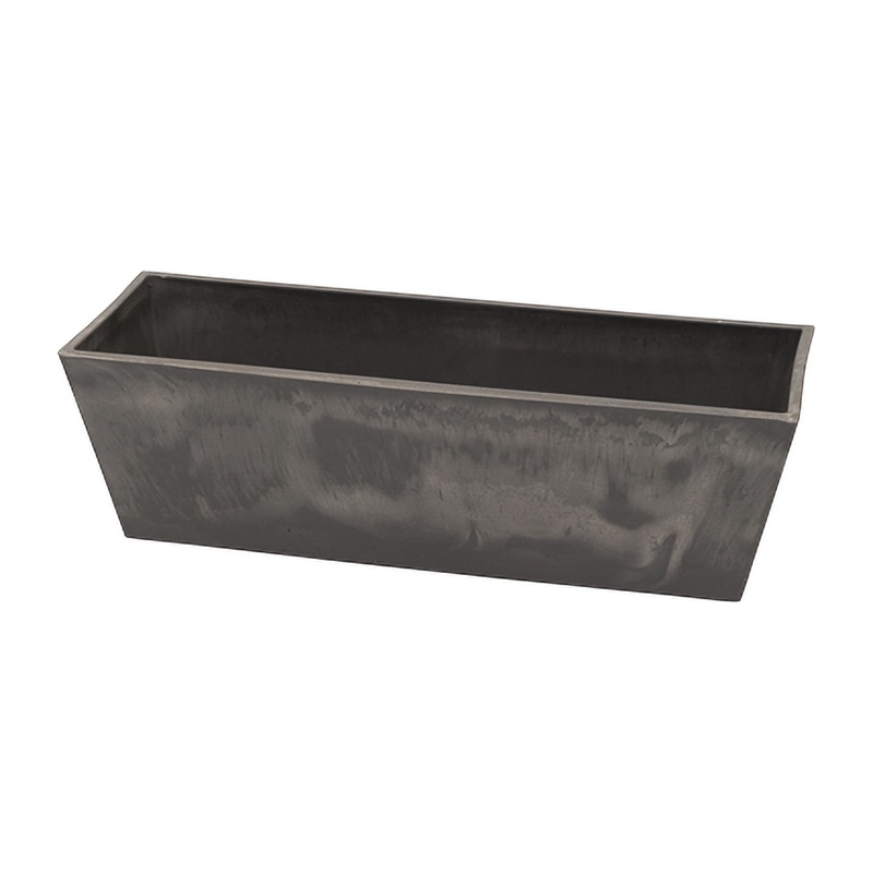 リード商事 樹脂ポット　スムースプランター 47 LF47　チャコール 1個（ご注文単位1個）【直送品】