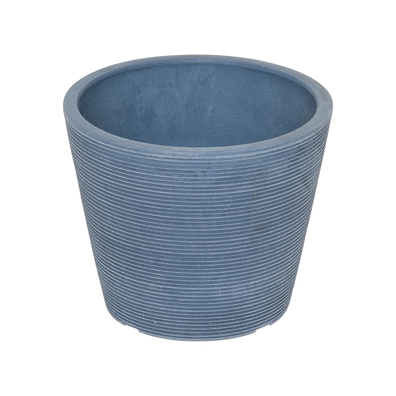 リード商事 樹脂ポット　スムースラインポット 10 S-13C10　ブルーストーン 1個（ご注文単位1個）【直送品】