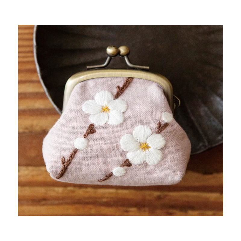 piece スミレソラ 大和撫子ながま口キット 小梅 約W7×H7×マチ3cm PHC-061-1 1個(ご注文単位1個)【直送品】