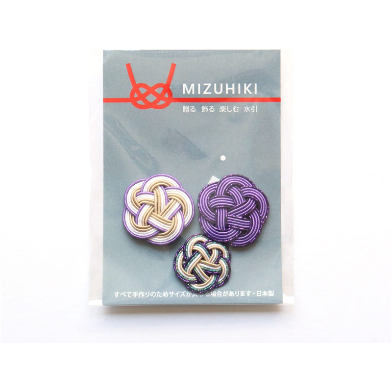 Piece MIZUHIKI 水引 梅結び アソートセット 夕霧 PHC-099-5 1袋(ご注文単位1袋)【直送品】